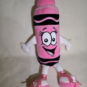 Crayola Pink Plush Crayon